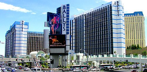 Bally’s Hotel and Casino, where the MGM Fire once raged. 